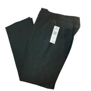 Jones NY Collection Heritage Pants Womens 4 Gray Lined Flat Career 31x33 NWT $99